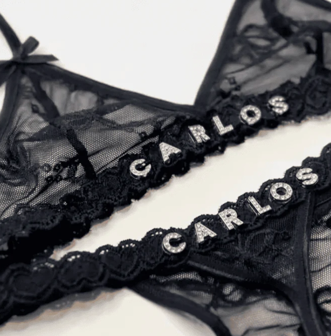 Calcinha Sedutora Personalizável + Sutiã personalizável [Compre 1 leve 3]