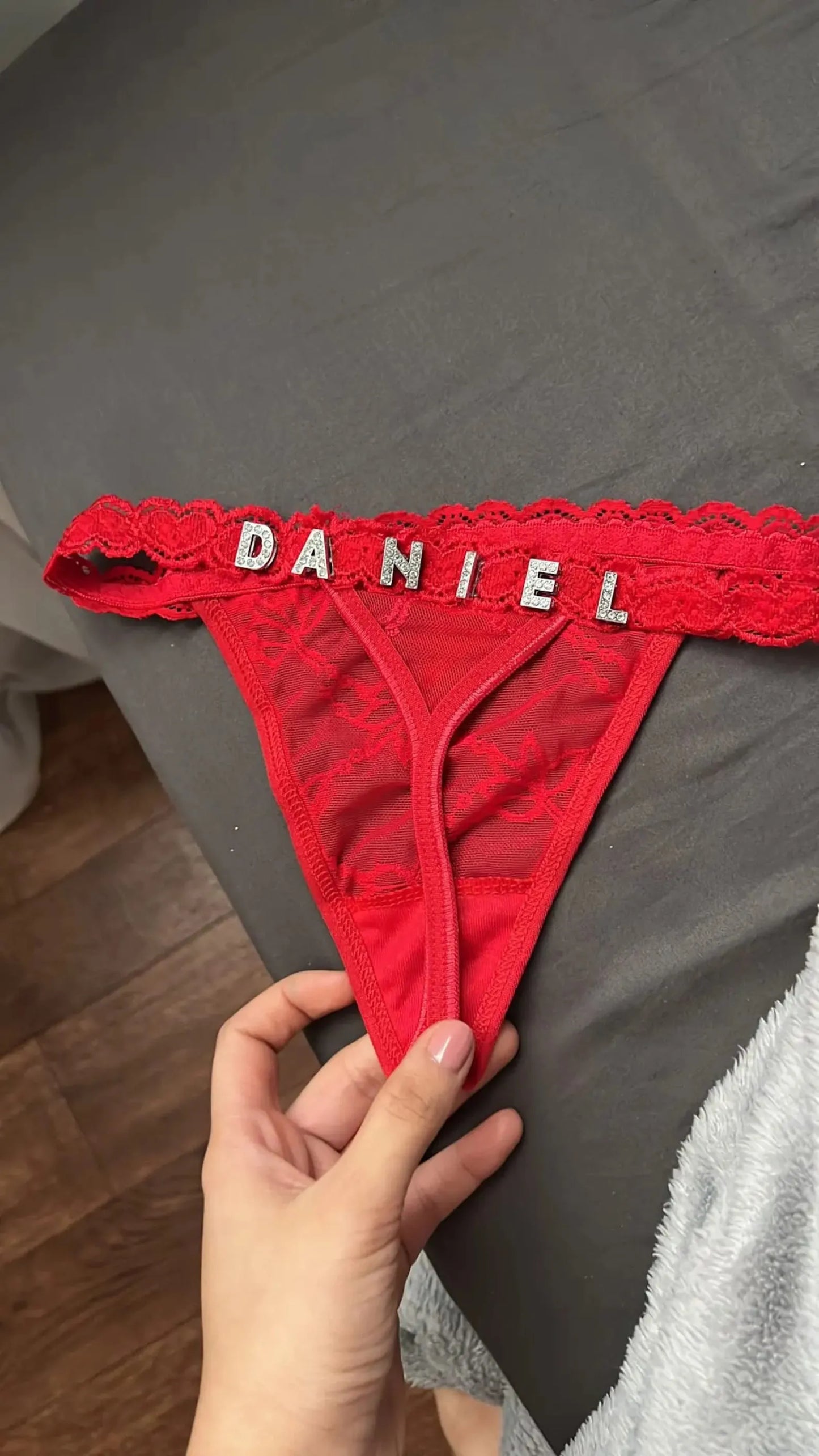 Calcinha Sedutora Personalizável + Sutiã personalizável [Compre 1 leve 3]